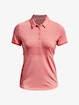 T-shirt pour femme Under Armour  Zinger Point SS Polo-PNK