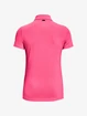 T-shirt pour femme Under Armour  Zinger Short Sleeve Polo-PNK