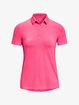 T-shirt pour femme Under Armour  Zinger Short Sleeve Polo-PNK