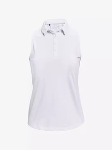 T-shirt pour femme Under Armour  Zinger Sleeveless Polo White