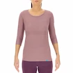 T-shirt pour femme UYN  Lady Natural Training Eco Color OW Shirt Three Quarter SL