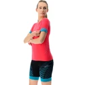 T-shirt pour femme UYN  RUNNING ULTRA1 OW SHIRT rose red