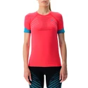 T-shirt pour femme UYN  RUNNING ULTRA1 OW SHIRT rose red