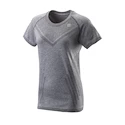 T-shirt pour femme Wilson  Power Seamless Crew Dark Grey L