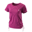 T-shirt pour femme Wilson  Power Seamless Crew II W Rouge M