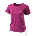 T-shirt pour femme Wilson  Power Seamless Crew II W Rouge M