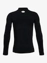 T-shirt pour garçon Under Armour ColdGear Mock LS-BLK