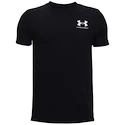 T-shirt pour garçon Under Armour  Sportstyle Left Chest SS Black XS