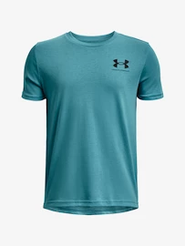 T-shirt pour garçon Under Armour SPORTSTYLE LEFT CHEST SS-BLU