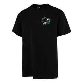 T-shirt pour homme 47 Brand NHL San Jose Sharks Backer '47 ECHO Tee