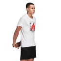 T-shirt pour homme adidas  Fast GFX white