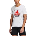 T-shirt pour homme adidas  Fast GFX white