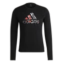 T-shirt pour homme adidas  Fast Graphic LS Tee Black