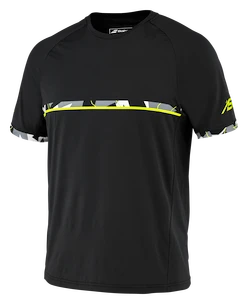 T-shirt pour homme Babolat  Aero Crew Neck Tee Men Black