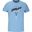 T-shirt pour homme Babolat  Drive Cotton Tee Drive Heritage Blue