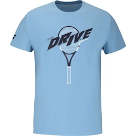 T-shirt pour homme Babolat Drive Cotton Tee Drive Heritage Blue