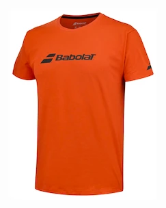 T-shirt pour homme Babolat  Exercise Babolat Tee Men Fiesta Red M