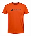 T-shirt pour homme Babolat  Exercise Babolat Tee Men Fiesta Red L