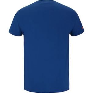 T-shirt pour homme Babolat  Exercise Big Flag Tee Men Dark Blue S