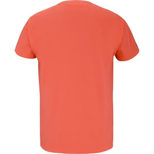 T-shirt pour homme Babolat  Exercise Big Flag Tee Men Hot Coral