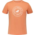 T-shirt pour homme Babolat  Exercise Graphic Tee Men Vibrant Orange