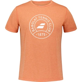 T-shirt pour homme Babolat Exercise Graphic Tee Men Vibrant Orange