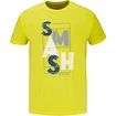 T-shirt pour homme Babolat  Exercise Message Tee Men Blazing Yellow