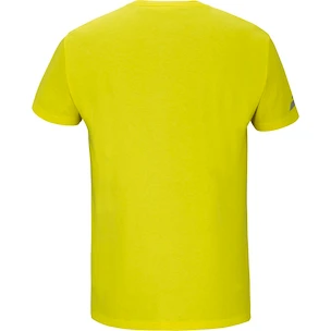 T-shirt pour homme Babolat  Exercise Message Tee Men Blazing Yellow