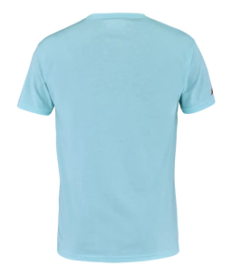 T-shirt pour homme Babolat  Exercise Vintage Tee Men Angel Blue Heather M