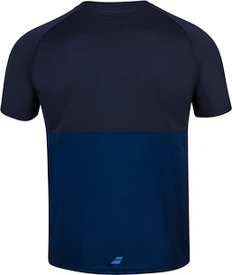 T-shirt pour homme Babolat  Play Club Crew Neck Tee Dark Blue