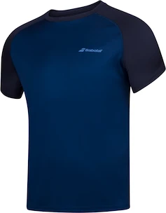 T-shirt pour homme Babolat  Play Club Crew Neck Tee Dark Blue