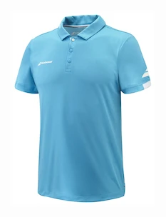 T-shirt pour homme Babolat  Play Polo Men Cyan Blue M