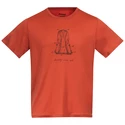 T-shirt pour homme Bergans  Graphic Wool Brick