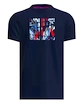 T-shirt pour homme BIDI BADU  New York 2024 Chill Tee Dark Blue/Red