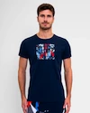 T-shirt pour homme BIDI BADU  New York 2024 Chill Tee Dark Blue/Red