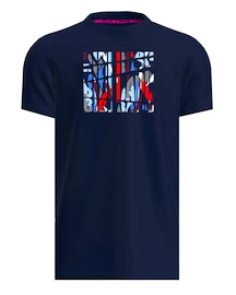 T-shirt pour homme BIDI BADU New York 2024 Chill Tee Dark Blue/Red