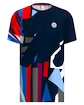 T-shirt pour homme BIDI BADU  New York 2024 Tee Dark Blue/Red