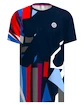 T-shirt pour homme BIDI BADU  New York 2024 Tee Dark Blue/Red M