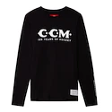 T-shirt pour homme CCM 125 Anniversary LS Tee Black