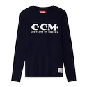 T-shirt pour homme CCM 125 Anniversary LS Tee Navy