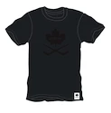 T-shirt pour homme CCM  Blackout Leaf SS Tee Black S