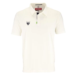 T-shirt pour homme CCM Golf Fitted Polo Blanc