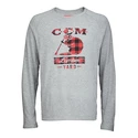 T-shirt pour homme CCM Holiday HOLIDAY MASCOTT LUMBER L/S TEE