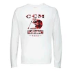 T-shirt pour homme CCM Holiday HOLIDAY MASCOTT LUMBER L/S TEE L, gris