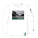 T-shirt pour homme CCM Nostalgia POND L/S TEE White