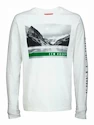 T-shirt pour homme CCM Nostalgia POND L/S TEE White S