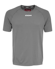 T-shirt pour homme CCM SS Premium Training Tee Dark Grey Heathered Senior