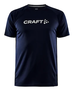 T-shirt pour homme Craft Core Unify Logo Blue Navy