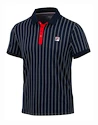 T-shirt pour homme Fila  Polo Stripes Navy/White