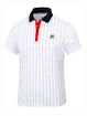 T-shirt pour homme Fila  Polo Stripes White/Stripes